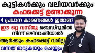 കഫക്കെട്ടിൽ നിന്നും രക്ഷ കിട്ടണമെങ്കിൽ ഈ വസ്തു ബെഡ്‌റൂമിൽ നിന്നും നിർബന്ധമായും ഒഴിവാക്കണം|