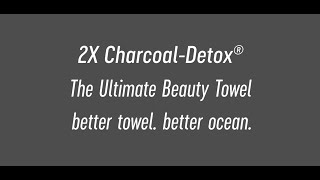 A breath-through in Sweat Towels - PRO Series Double Charcoal Infused into Towel