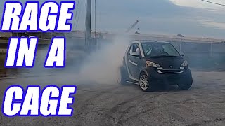 Turbo KSeries Smart Car FIRST DRIVE! Dyno, BURNOUTS, Donuts, & Thrash! Tiny RIPPER Monster FUN!!