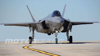 F-35A Lightning II Fighter Jet Take Off US Air Force