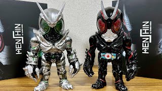 200体限定！合計4万円の高級フィギュア！仮面ライダーBLACK SUN \u0026 SHADOWMOON × TOUMA レビュー！プレバン限定 複眼発光ver ブラックサン