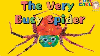 Classic English book with bilingual subtitles THE VERY BUSY SPIDER英文有聲繪本雙語字幕《好忙的蜘蛛》