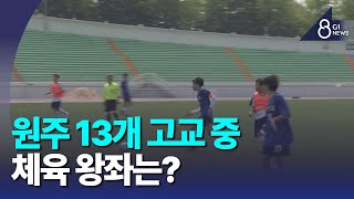 [G1뉴스]원주 고교연합 체육대회 '부활'