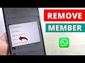 How To Remove Someone From WhatsApp Group - Full Guide