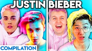 JUSTIN BIEBER WITH ZERO BUDGET! (YUMMY, WHAT DO YOU MEAN, BABY, & MORE BEST OF LANKYBOX COMPILATION)
