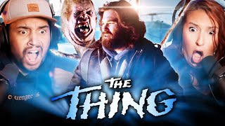 THE THING (1982) MOVIE REACTION - WHAT IS THIS!? - First time watching - Review
