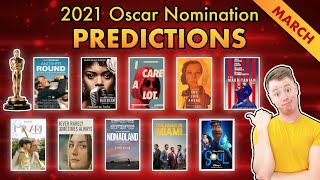 2021 Oscar Nominations (FINAL PREDICTIONS) | including PGA Nominations Discussion