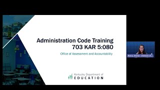 Administration Code Training: Module 1