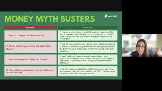 Early Bird Webinar Series (Part 4) : Financial Aid 101