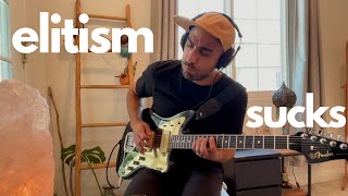 elitism sucks, and why I love my Jazzmaster