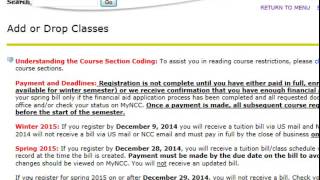 Video 2 How to Register for Classes