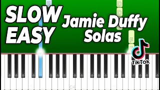 Jamie Duffy - Solas - Slow Easy Piano Tutorial
