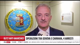 Terrorismo, blitz Polizia tra Genova, La Spezia e Massa Carrara. Intervista a Diego Parente