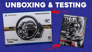 Unboxing And Testing - Thrustmaster T300 RS GT \u0026 Thrustmaster TH8A Shifter