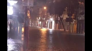 ¡CAOS! Fuertes lluvias golpean sector de Guayaquil