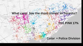 Toronto crime districts: interactive map link