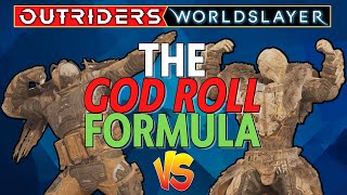 The Devastator's God Roll Formula - Outriders Worldslayer