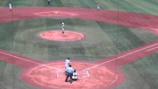 横浜ー横浜隼人 3回表 2015年夏高校野球神奈川大会準々決勝