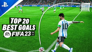 FIFA 23 | TOP 20 BEST GOALS #3 PS5 4K