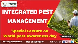 Integrated Pest Management | Entomology | World Pest Day | Agriculture Crops Insects & Pest | AFO