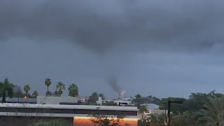 Video: suspected tornado touches down in Florida