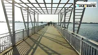 Alappuzha Backwater | floating bridge | Sunset