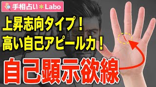 【手相占い】自己顕示欲線とは？【サクッと解説】