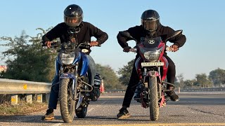 TVS Apache RTR 160 vs Tvs Apache 160 4v || DRAG RACE