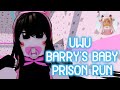 [NEW] UWU BARRY'S BABY PRISON RUN 🎉  - Roblox Gameplay Walkthrough Scary Obby No Death Speedrun [4K]