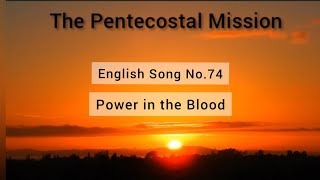 TPM | English Song No.74 | Power in the Blood (Lyrics)