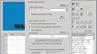 CaptionMaker - Importing Video
