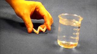 The shape memory effect in PCL A