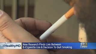 HealthWatch: New Research Finds Link Between E-Cigarette Use & Decision To Quit Smoking