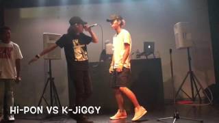 第3回小江戸MCBATTLE ベスト8 第4試合 k-jiggy vs HI-PON