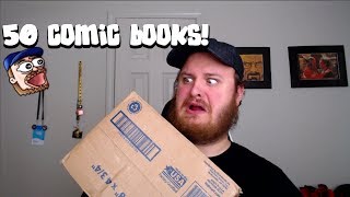 I ORDERED A LOT OF 50 COMIC BOOKS ON EBAY.... (UNBOXING)