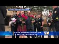 police surprise daughters of fallen dpd officer