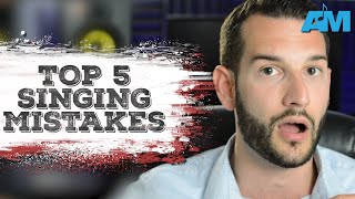 the top 5 mistakes beginner singers make