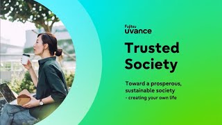 Fujitsu Uvance Vision movie│Trusted Society