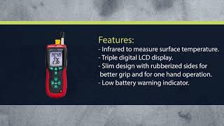 BESANTEK BST-SQ01 Psychrometer With InfraRed Thermometer