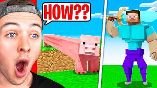 Reacting to the MOST CONFUSING Minecraft Moments!