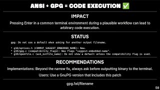 39C3 - To sign or not to sign: Practical vulnerabilities in GPG & friends