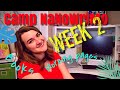 CAMP NANOWRIMO VLOG | WEEK 2 | JULY 2019