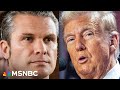 ‘Trump’s political operation is already signaling Hegseth is done’: Jolly