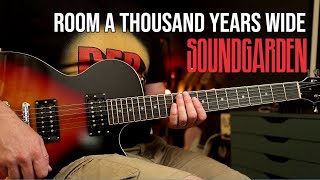 Soundgarden "Room A Thousand Years Wide" Guitar Lesson | Donner DLP-142S Guitar Demo