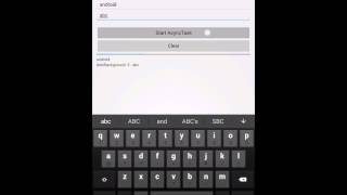 Access UI elements from AsyncTask