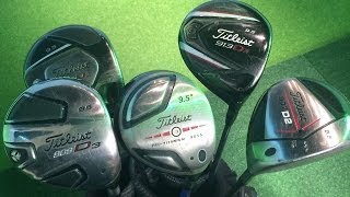 Titleist 913 D3 Driver Compared Against 910, 909, 907 and 905