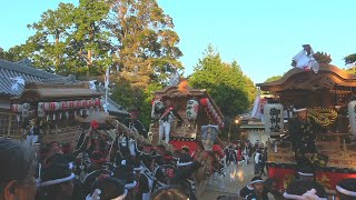 2024.10.14 阪南市 貝掛､箱作東､箱作西 やぐら【菅原神社 宮入り】 下荘地区 祭礼 後宮　令和六年十月十四日(月･祝)