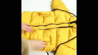 Vfochi, новые длинные пуховые пальто для маленьких девочек детская зимняя куртка парка детский