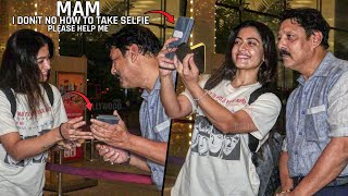 What Rashmika Mandanna Did this to Old Man in Public is Winning Hearts | Don't Miss the WinK