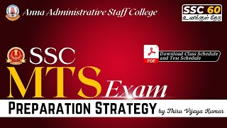 SSC MTS Exam Preparation Strategy | Subject wise weightage by Mr.Vijaya Kumar